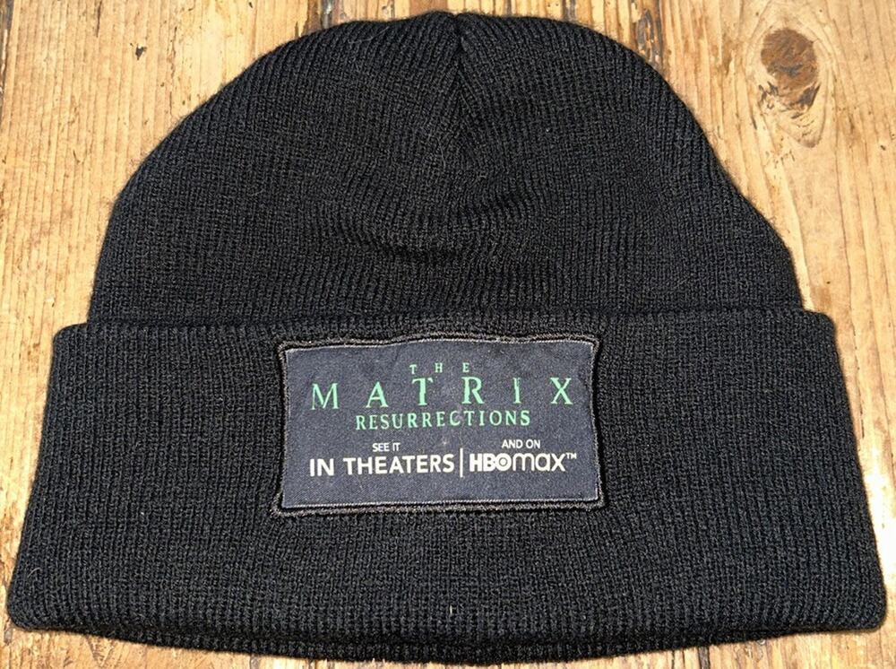 The Matrix Resurrections Black Beanie